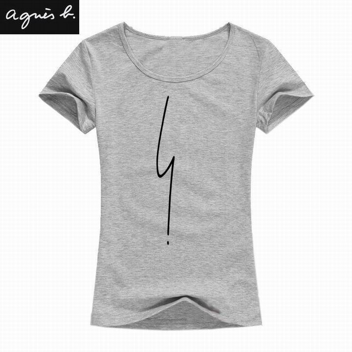 Agnes short round collar T woman S-XL-054